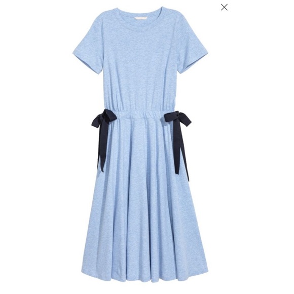 H&M Jersey Dress with Ties - Picture 2 of 6